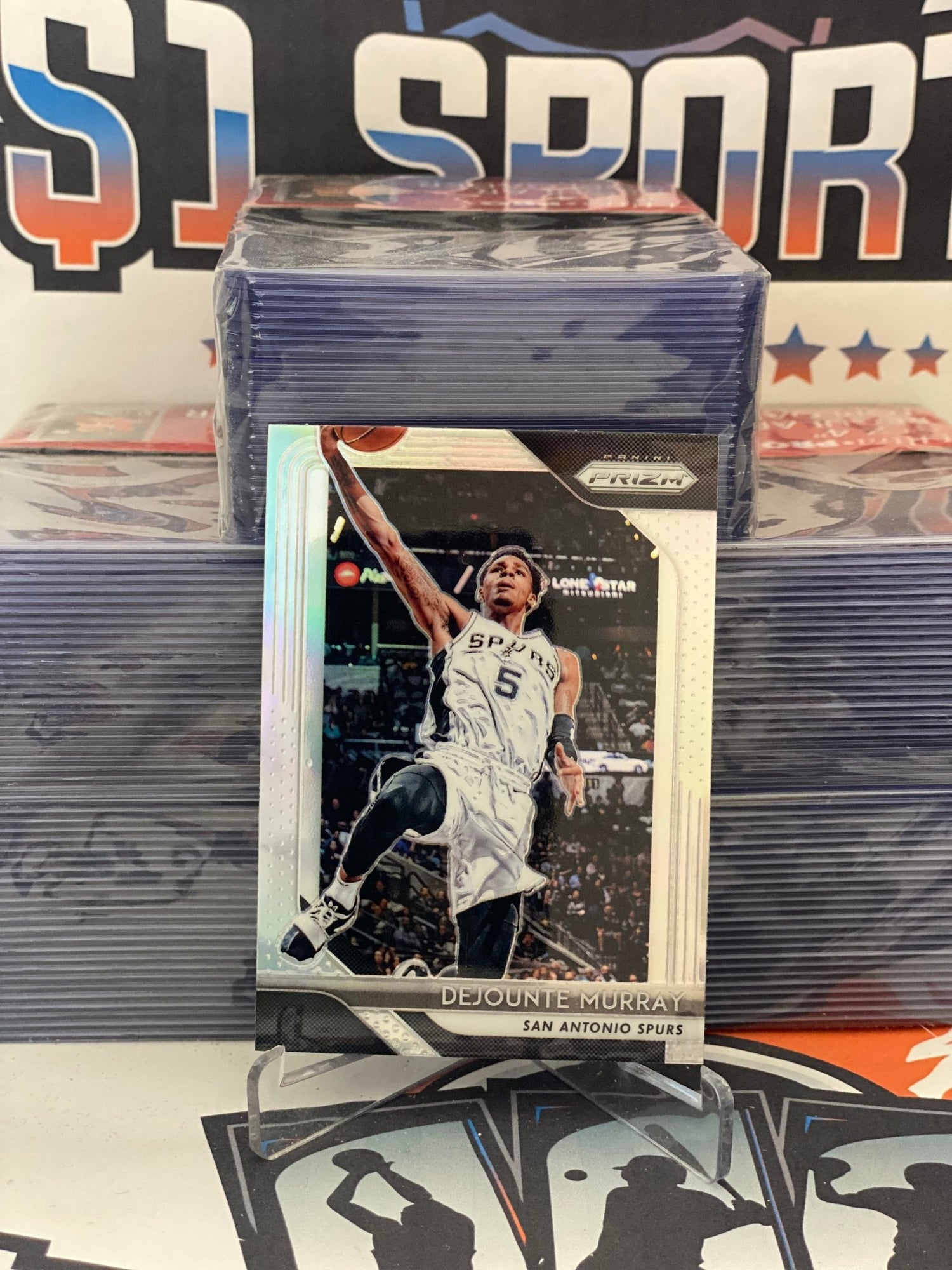 2018 Panini Prizm (Silver Prizm) Dejounte Murray #261