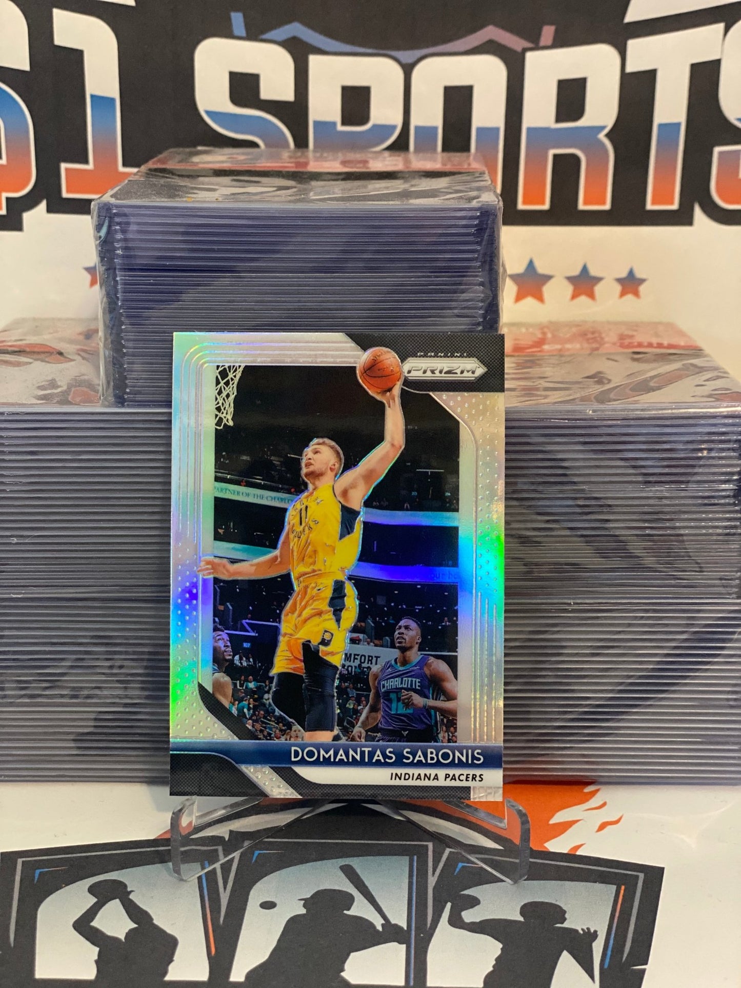 2018 Panini Prizm (Silver Prizm) Domantas Sabonis #174