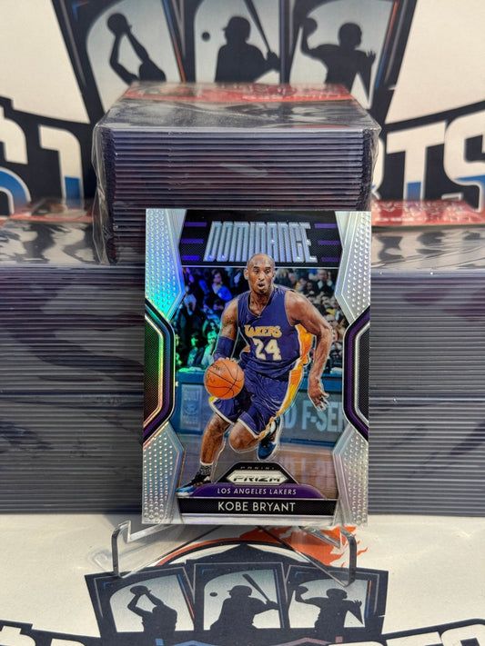 2018 Panini Prizm (Silver Prizm, Dominance) Kobe Bryant #6
