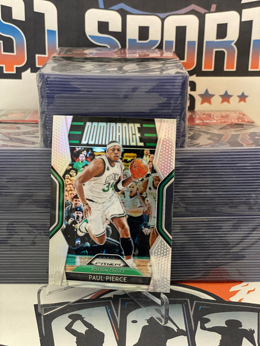 2018 Panini Prizm (Silver Prizm, Dominance) Paul Pierce #3