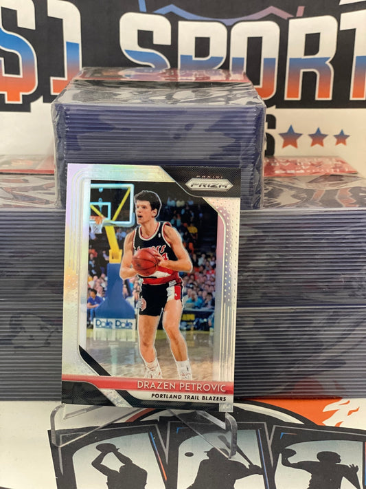2018 Panini Prizm (Silver Prizm) Drazen Petrovic #275