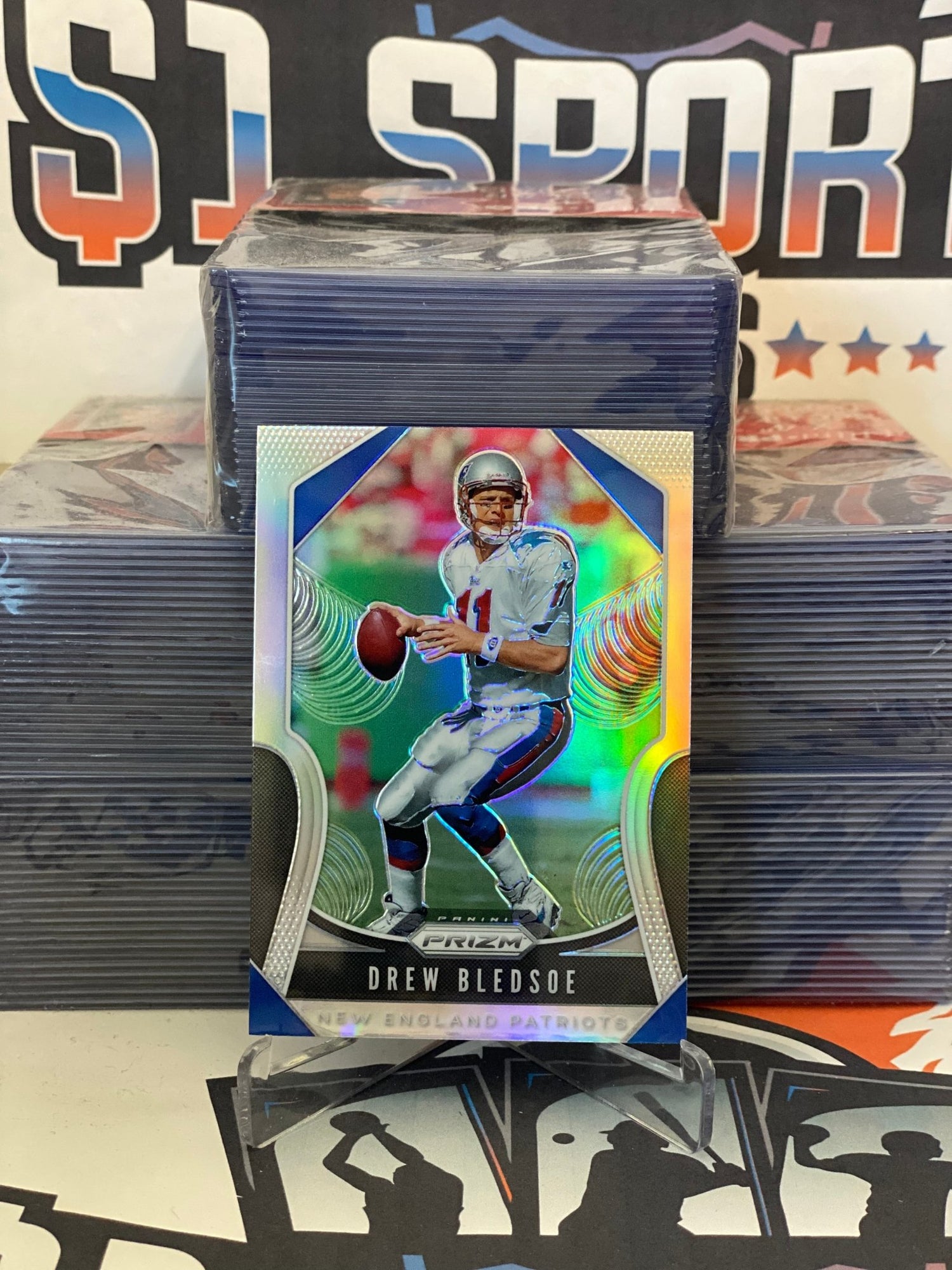 2018 Panini Prizm (Silver Prizm) Drew Bledsoe #266