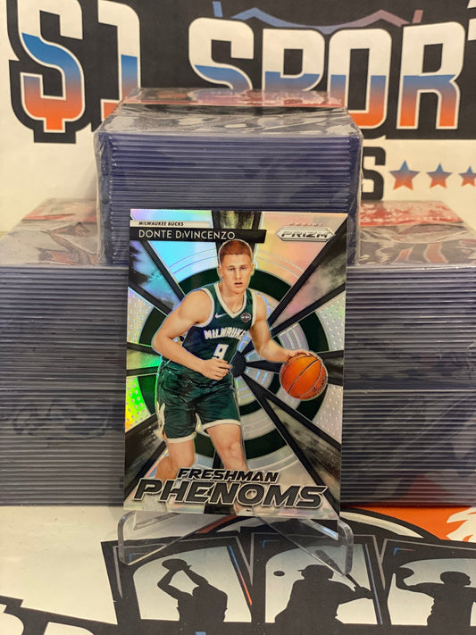 2018 Panini Prizm (Silver Prizm, Emergent) Donte DiVincenzo #9