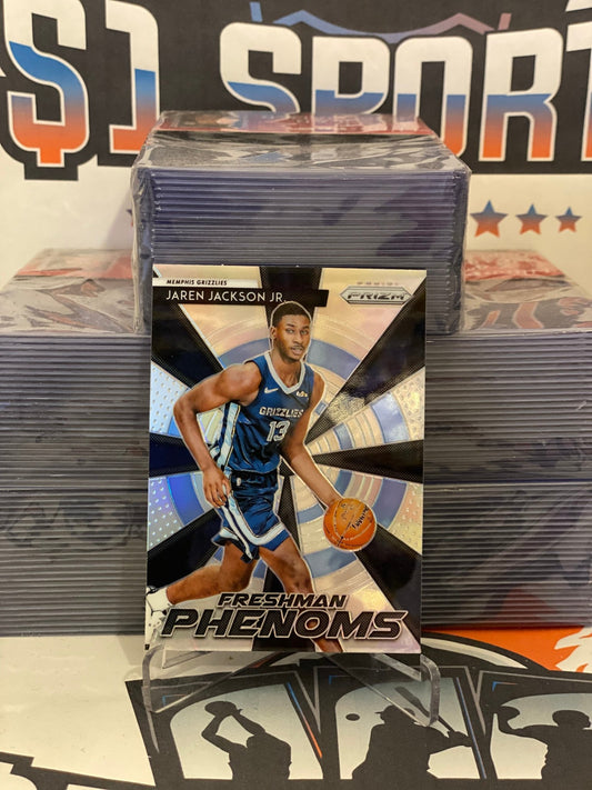 2018 Panini Prizm (Silver Prizm, Emergent) Jaren Jackson Jr. Rookie #22