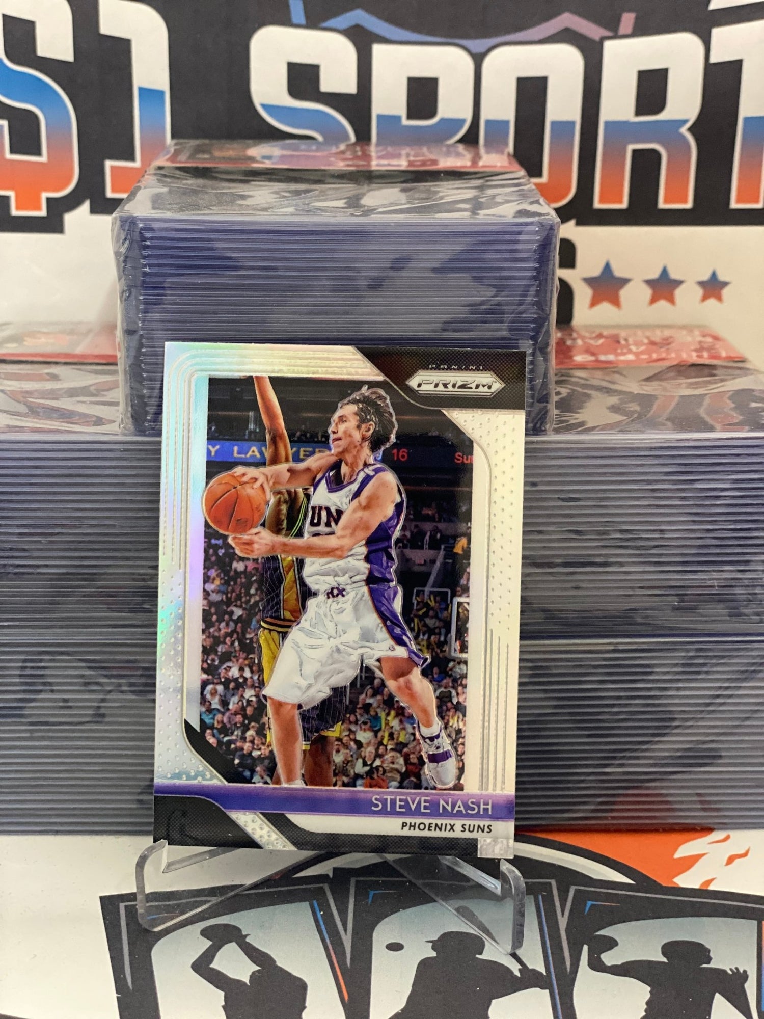 2018 Panini Prizm (Silver Prizm) Steve Nash #155