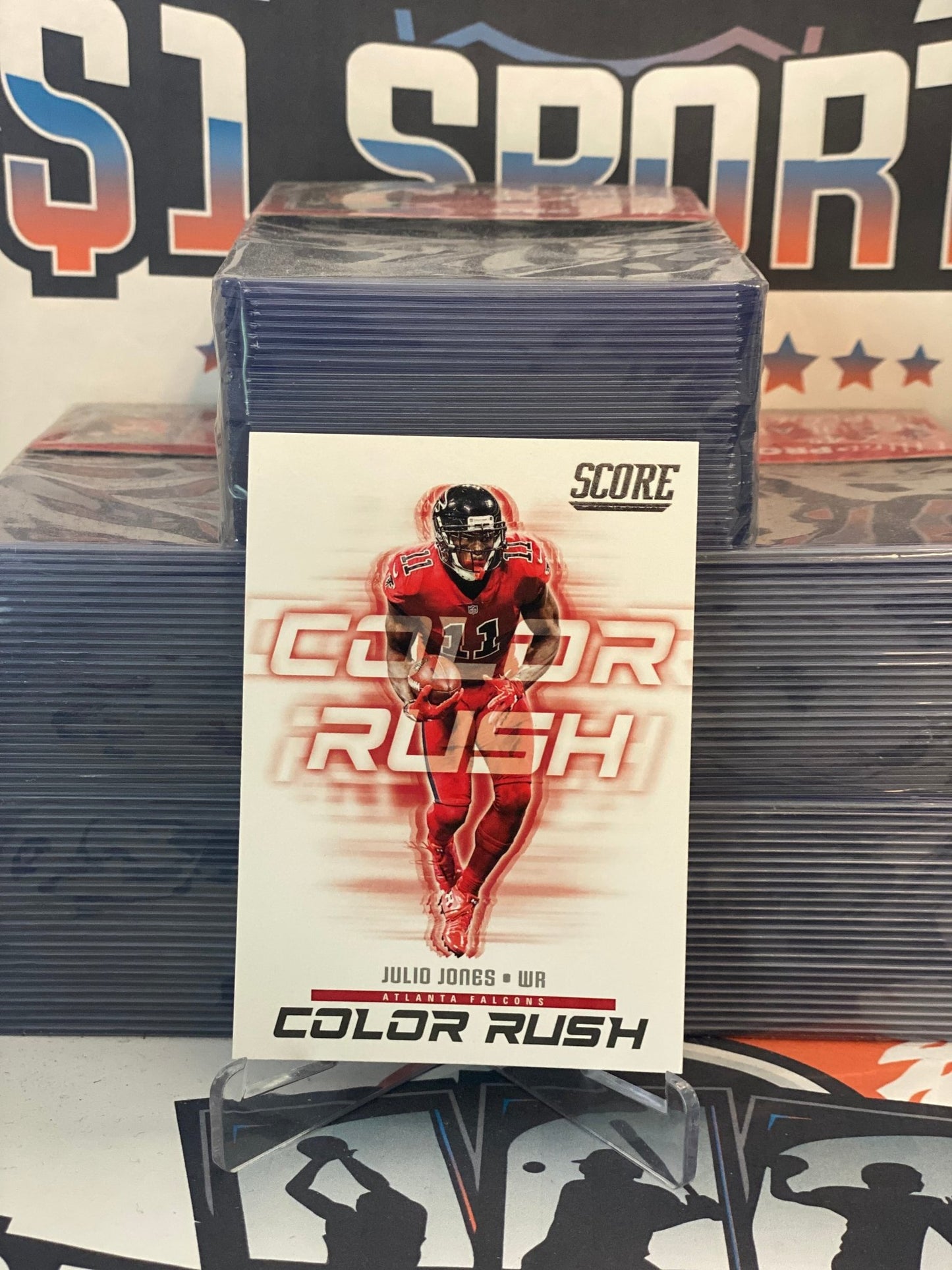 2018 Panini Score (Color Rush) Julio Jones #15