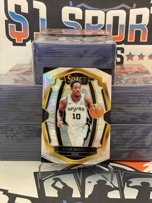 2018 Panini Select (Silver Prizm) DeMar DeRozan