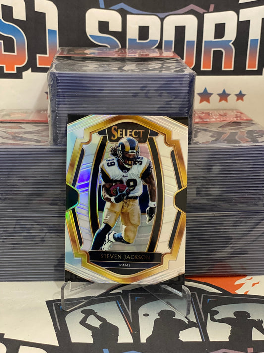 2018 Panini Select (Silver Prizm) Steven Jackson #126