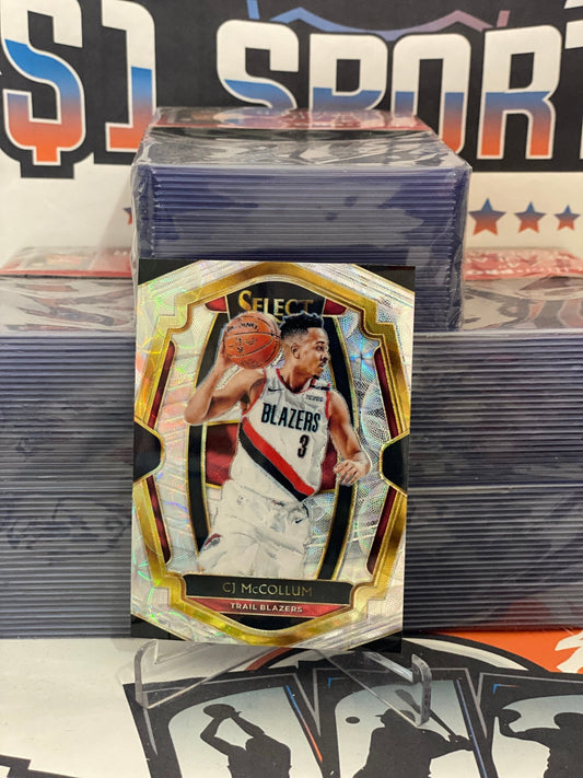 2018 Panini Select (Silver Scope Prizm) CJ McCollum #161