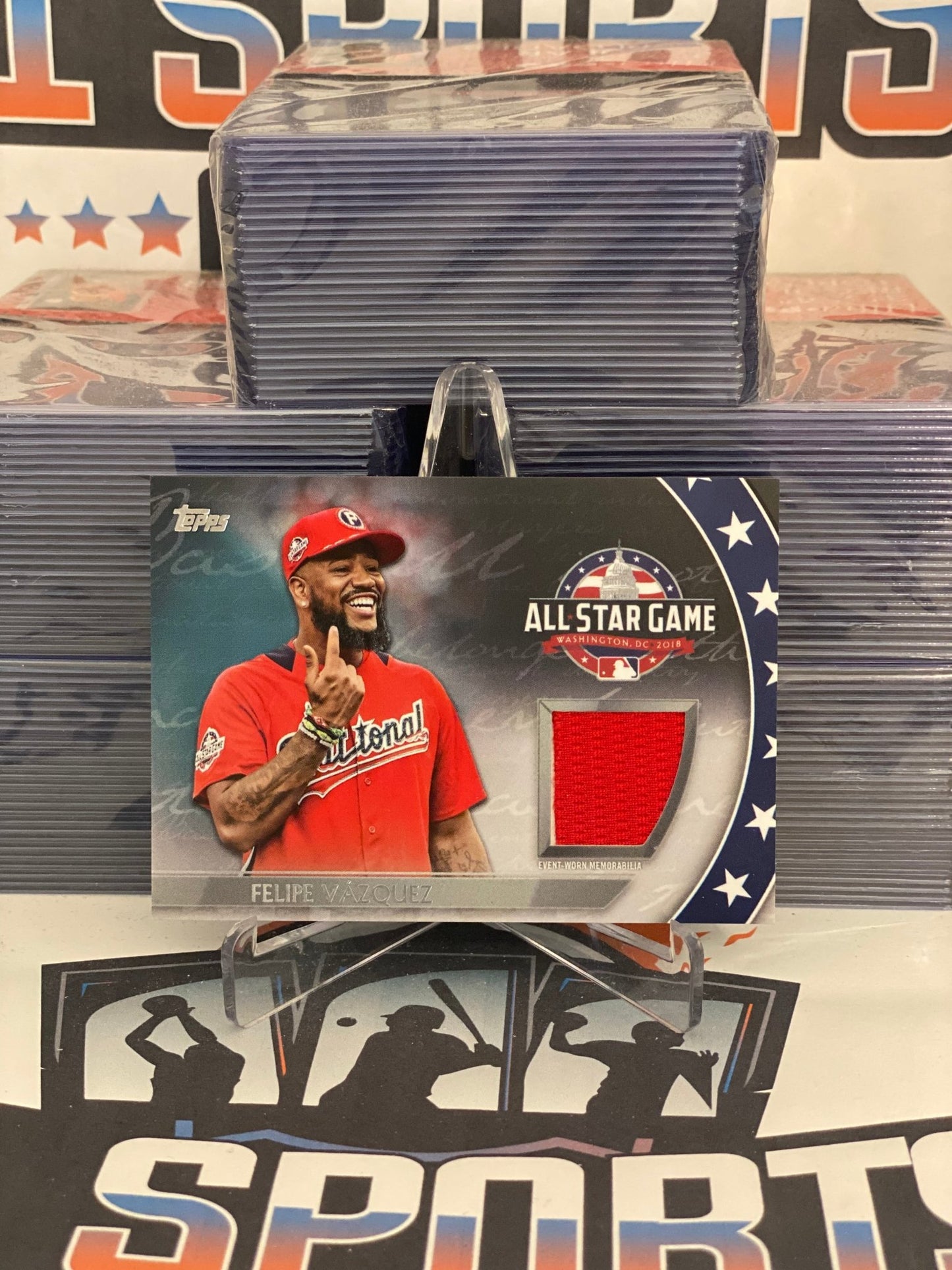 2018 Topps (All-Star Game Stitches Relic) Felipe Vazquez #AST-FV