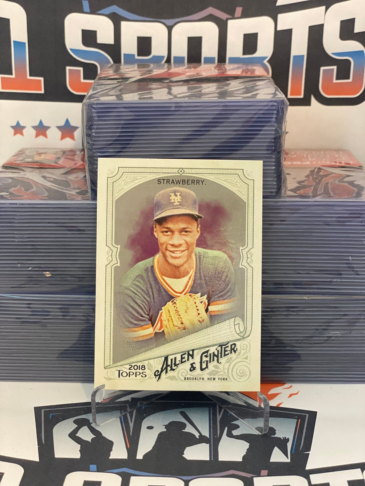 2018 Topps Allen & Ginter Darryl Strawberry #338