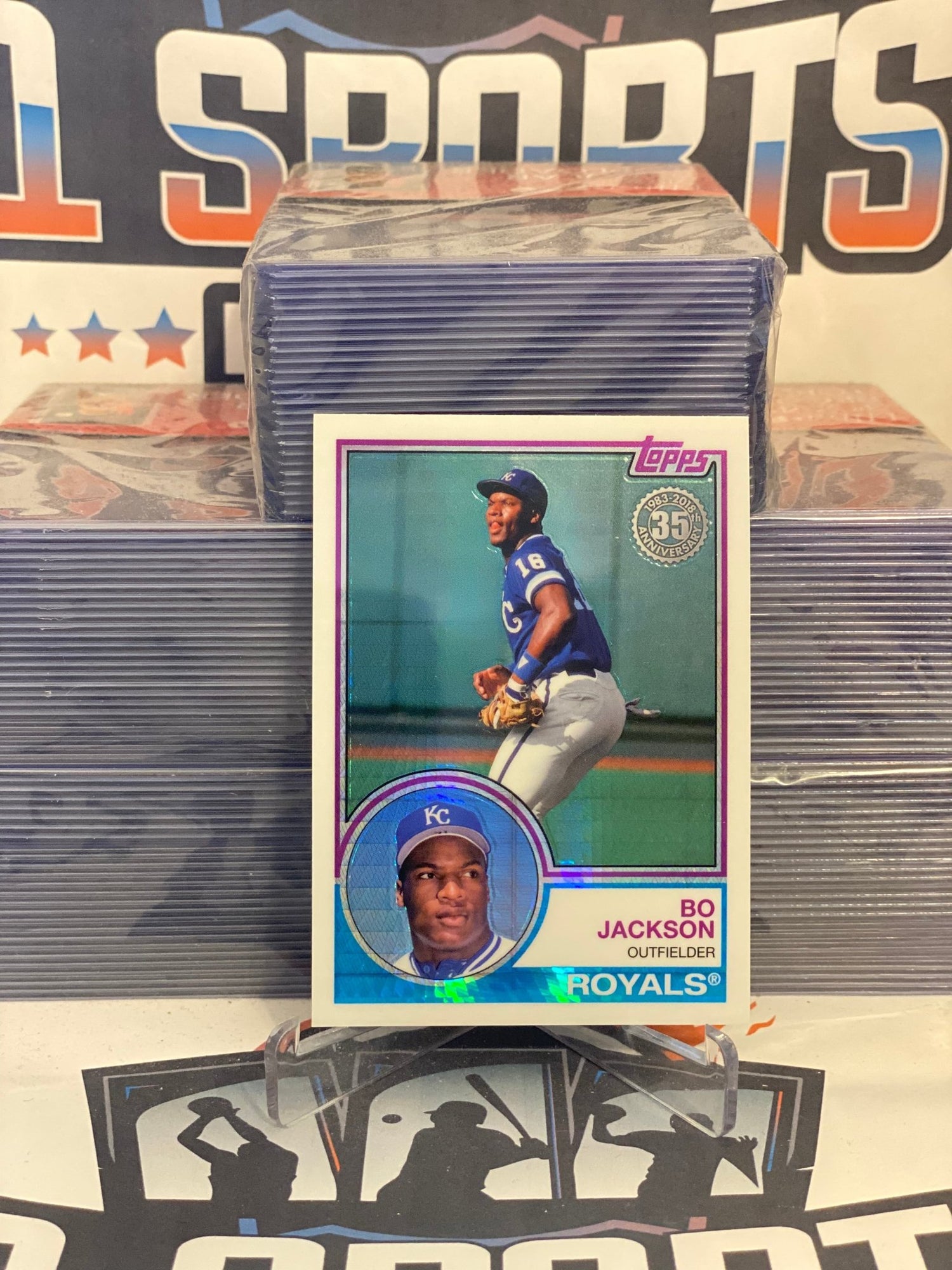 2018 Topps Chrome (1983 Redux) Bo Jackson #127