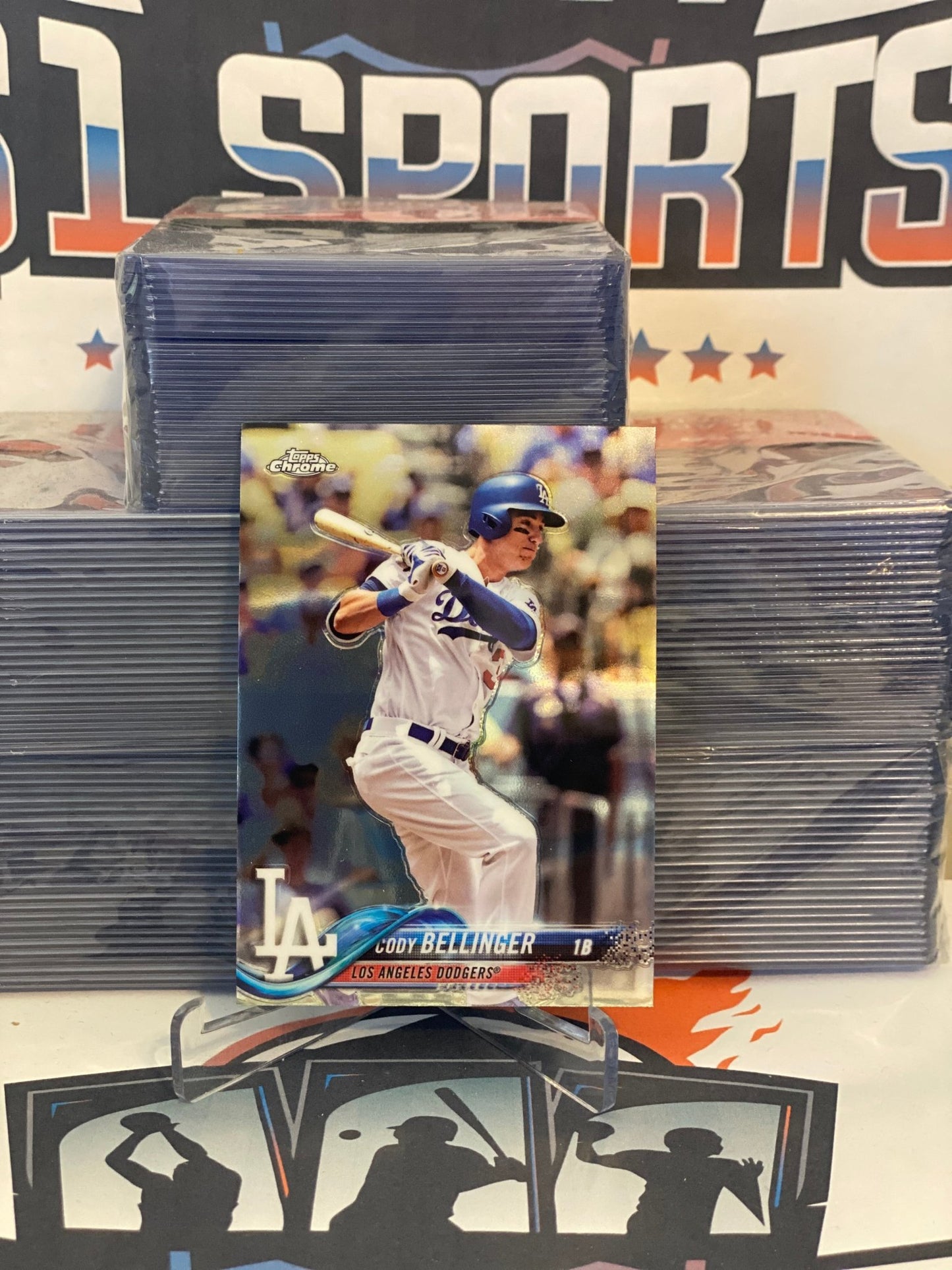 2018 Topps Chrome (2nd Year) Cody Bellinger #132