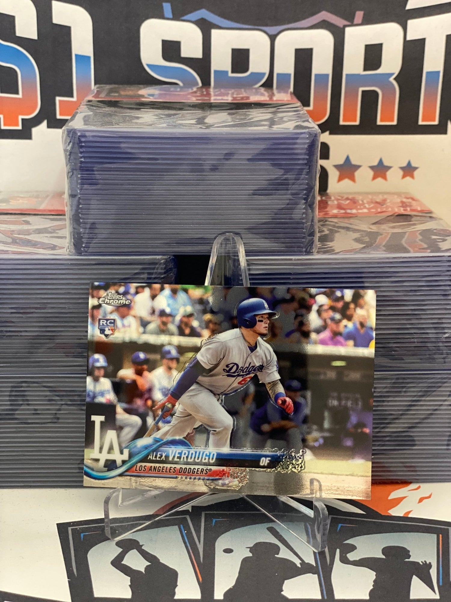 Alex Verdugo 2018 Topps Chrome Rookie Card