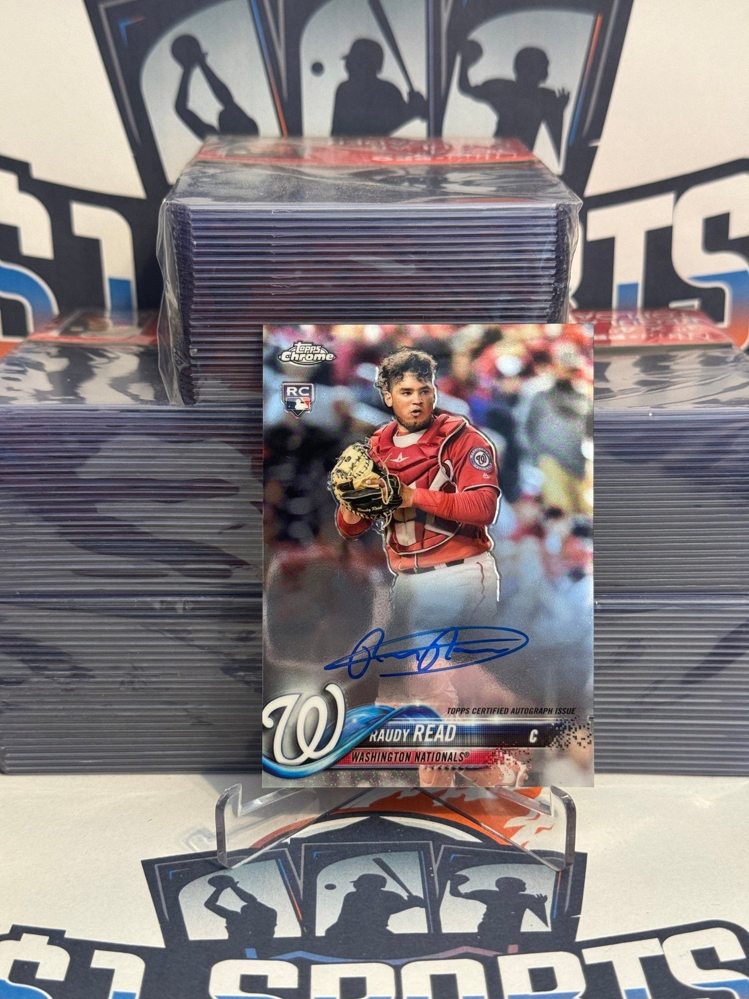 2018 Topps Chrome (Auto) Raudy Read Rookie #RA-RR