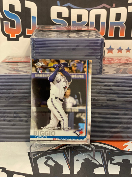 2018 Topps Chrome (Rookie Debut) Cavan Biggio #64