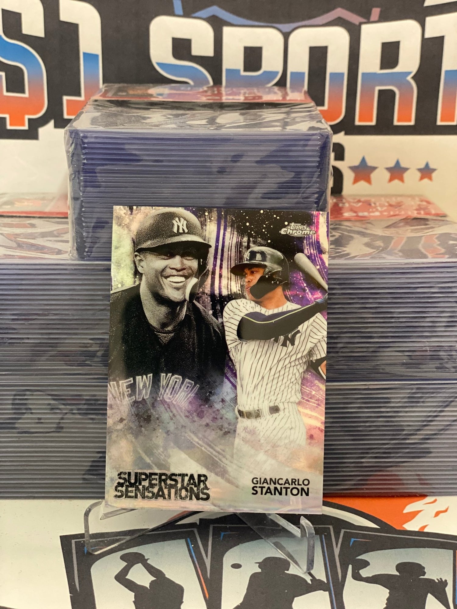 2018 Topps Chrome (Superstar Sensations) Giancarlo Stanton #SS-13