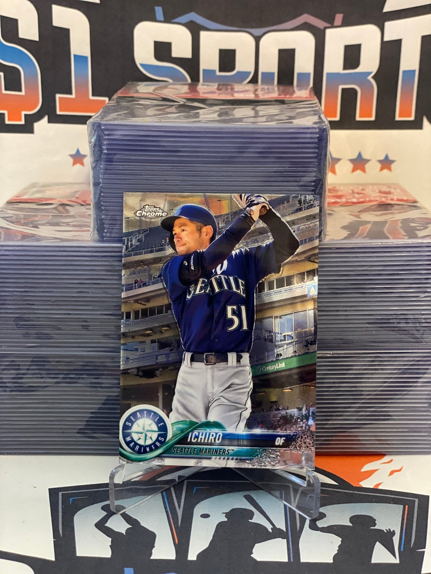 2018 Topps Chrome Update Ichiro #HMT45