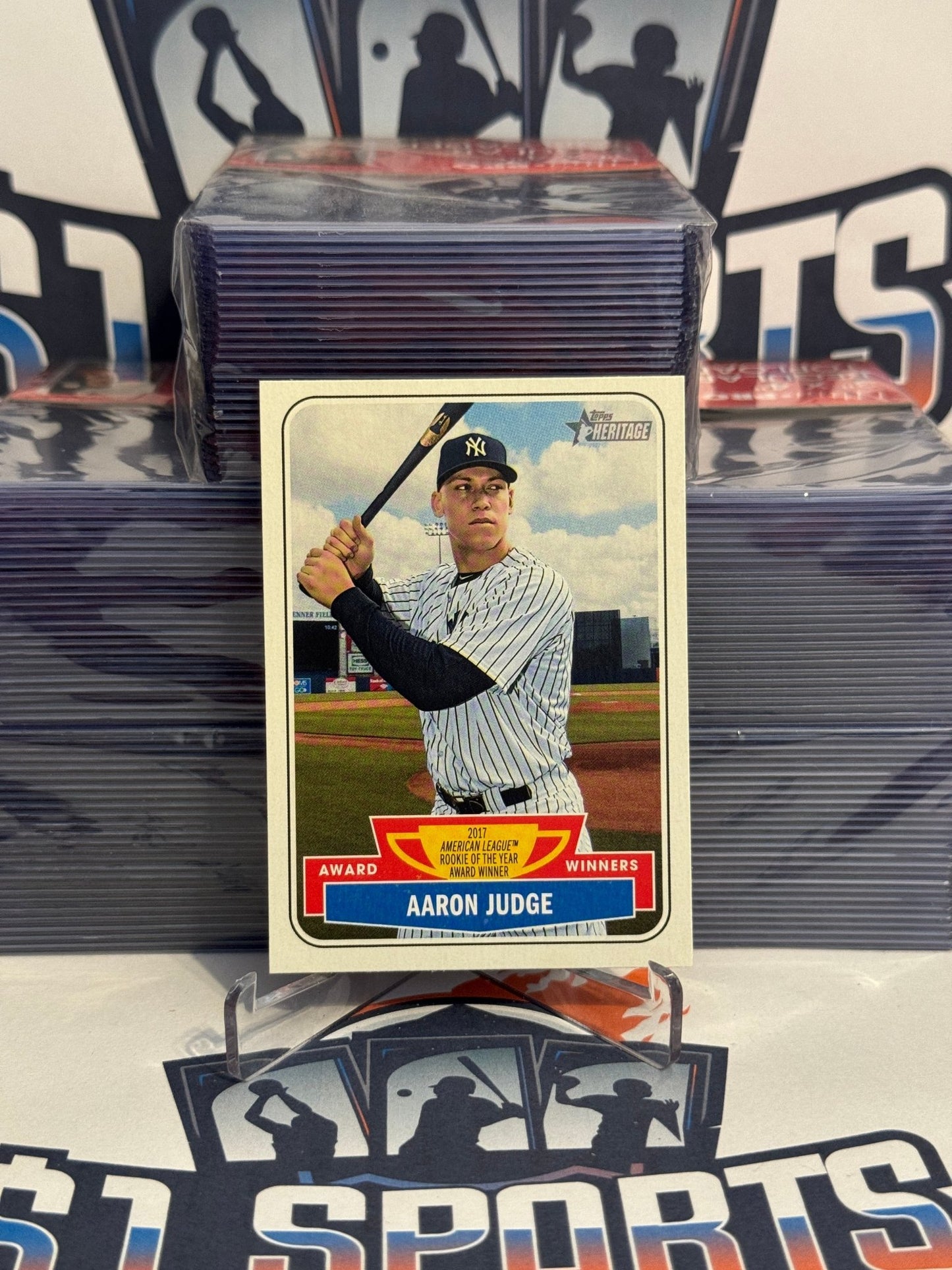 2018 Topps Heritage (Award Winners) Aaron Judge #AW-5