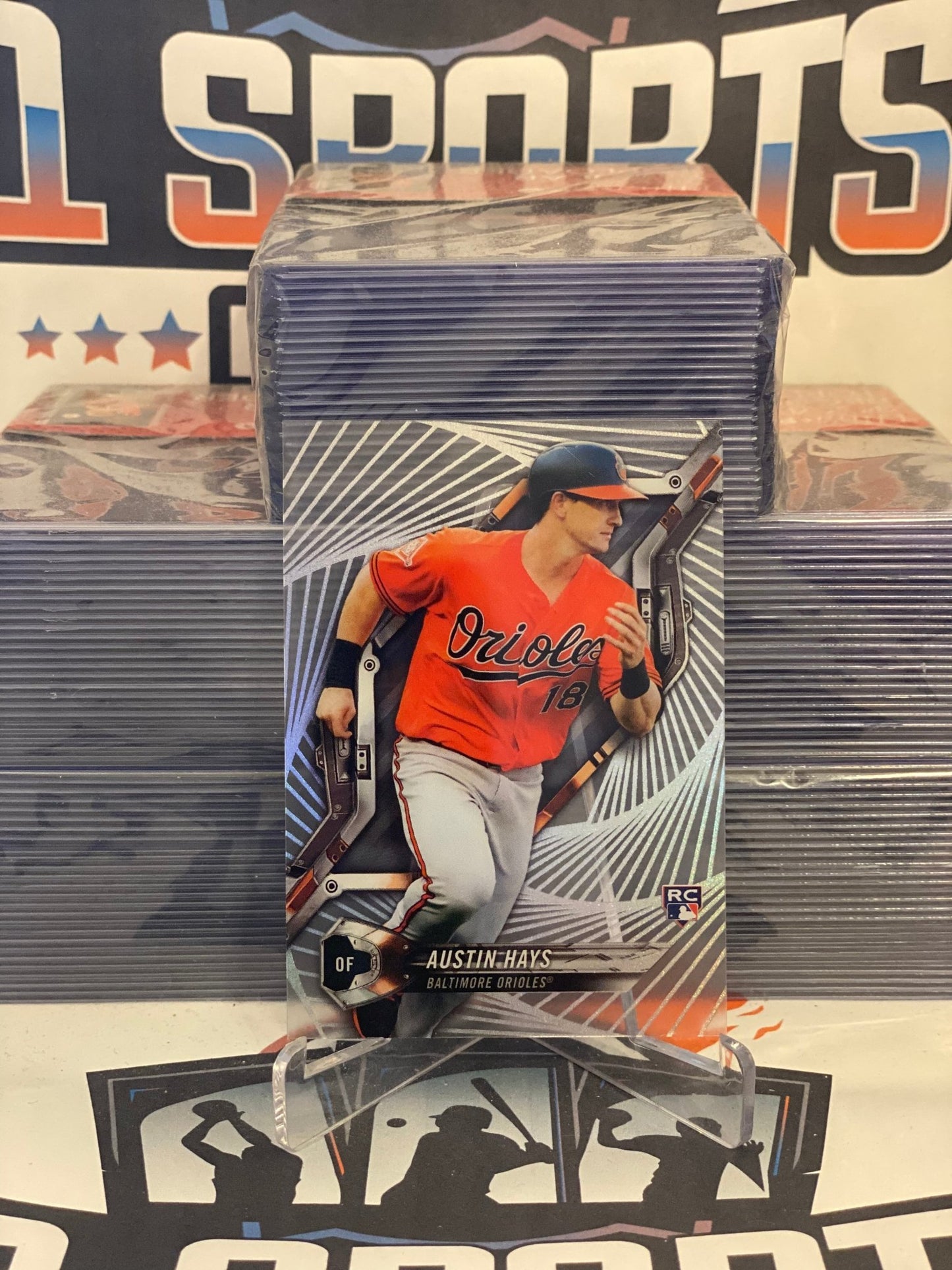 2018 Topps High Tek Austin Hays Rookie #HT-AH