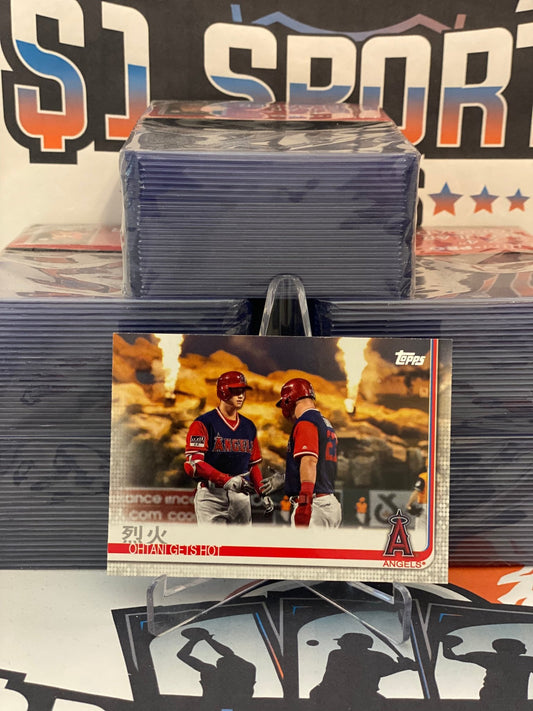 2018 Topps (Ohtani Gets Hot) Shohei Ohtani & Mike Trout #367