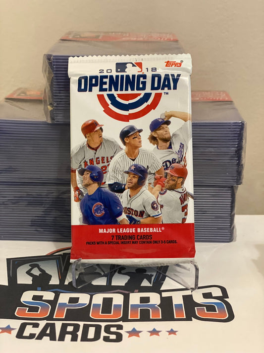 2018 Topps Opening Day MLB Baseball Retail Pack