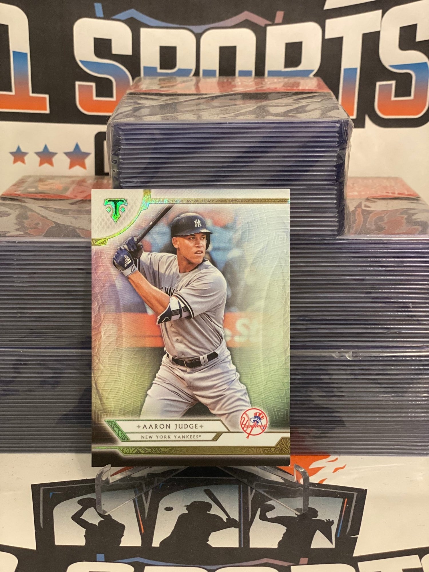2018 Topps Triple Threads (2nd Year) Aaron Judge #49