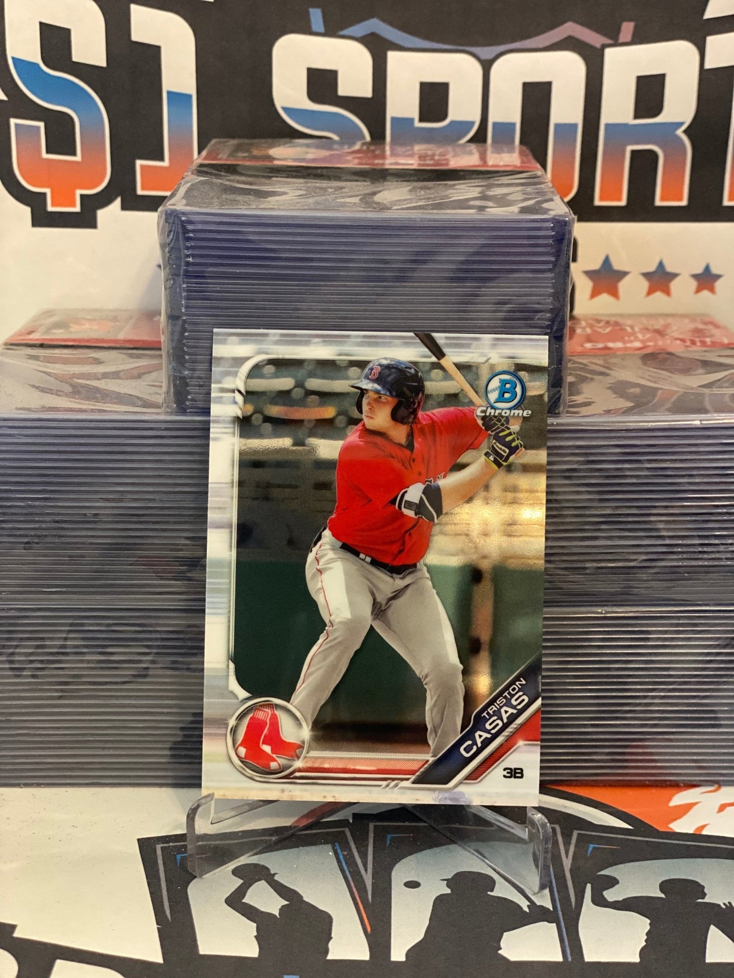 2019 Bowman Chrome Draft Triston Casas #BDC-87