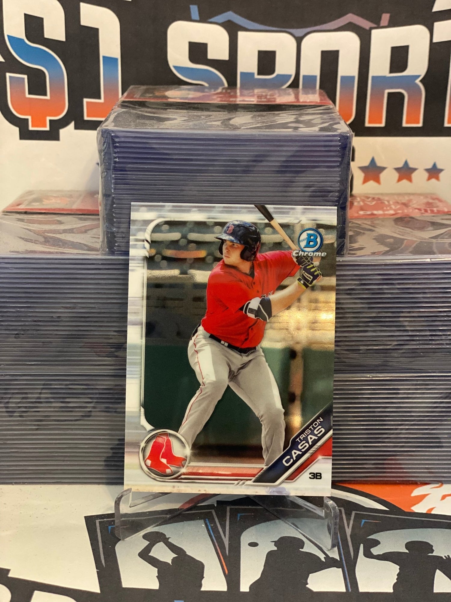 2019 Bowman Chrome Draft Triston Casas #BDC-87