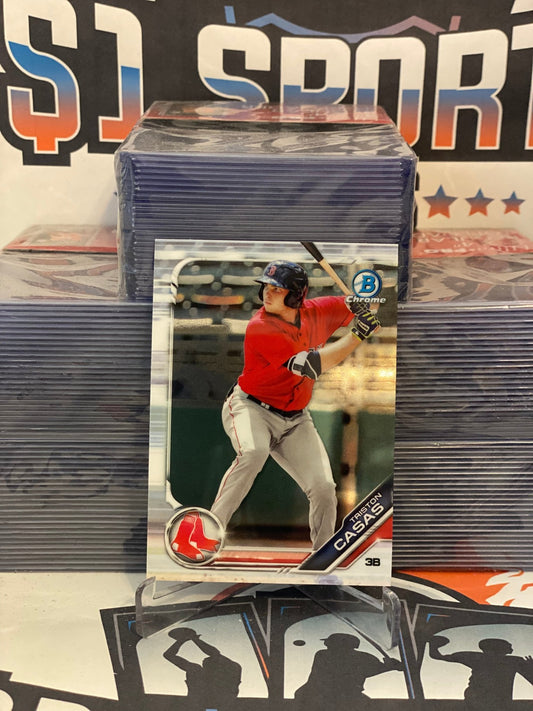 2019 Bowman Chrome Draft Triston Casas #BDC-87