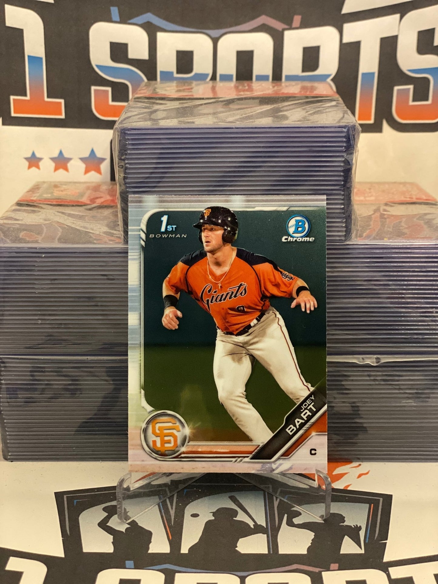 2019 Bowman Chrome Prospects (1st Bowman) Joey Bart #BCP-50