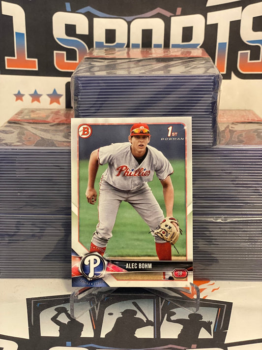 2019 Bowman Draft (1st Bowman) Alec Bohm #BD-25