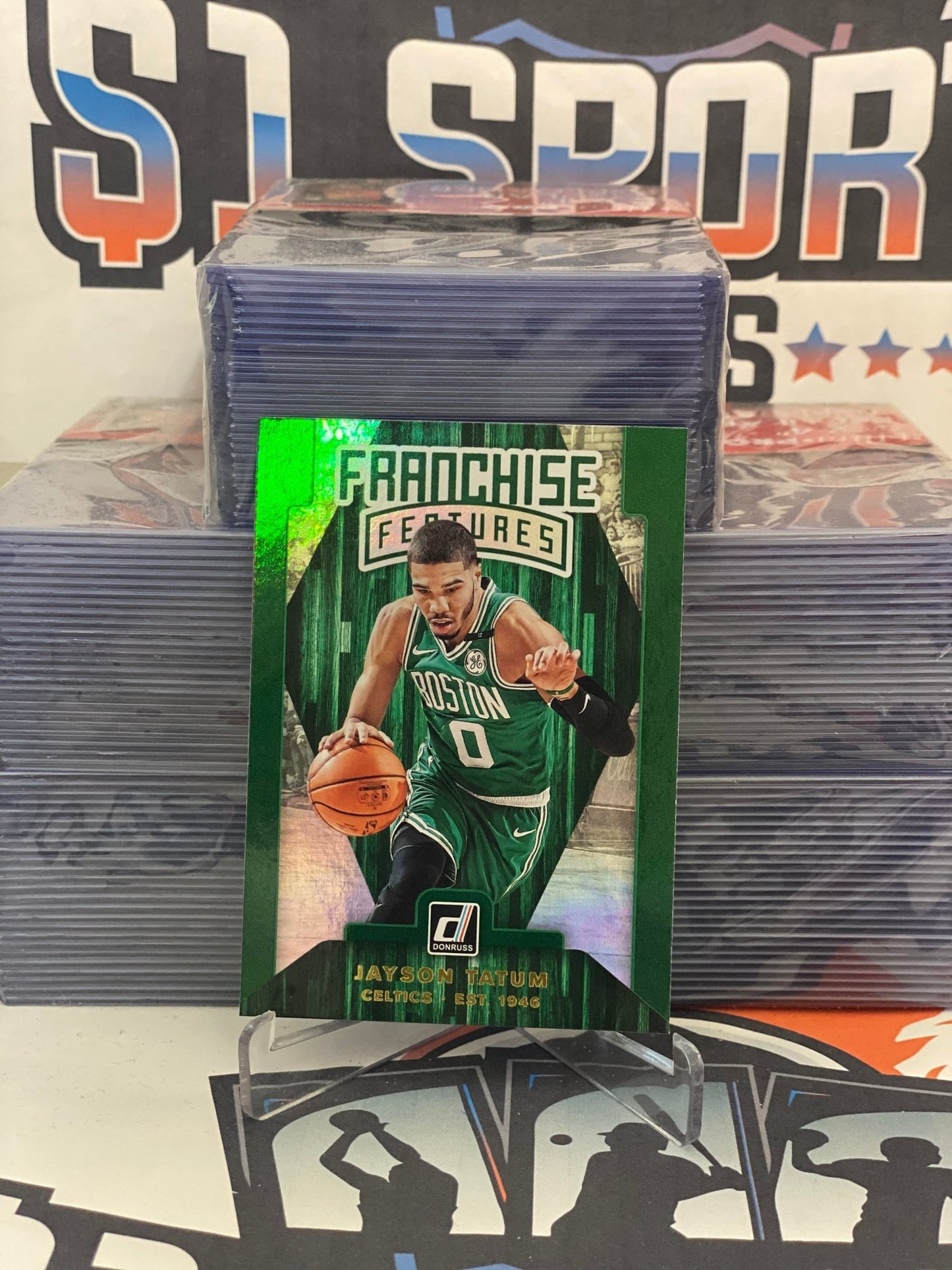 2019 Donruss (Foil, Franchise Features) Jayson Tatum #18