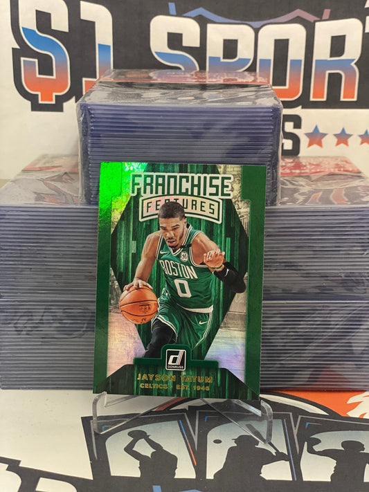2019 Donruss (Foil, Franchise Features) Jayson Tatum #18