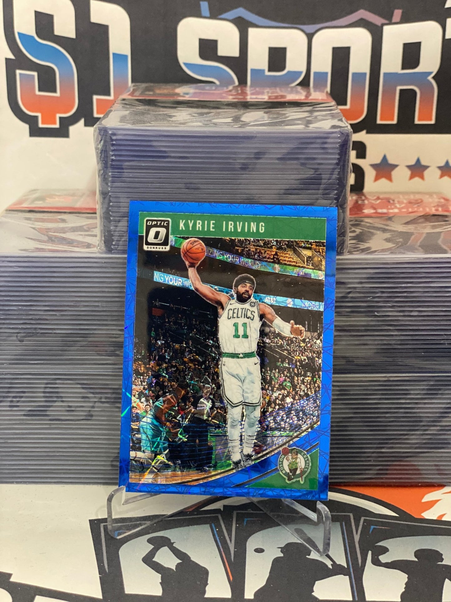 2019 Donruss Optic (Blue Velocity Prizm) Kyrie Irving #102