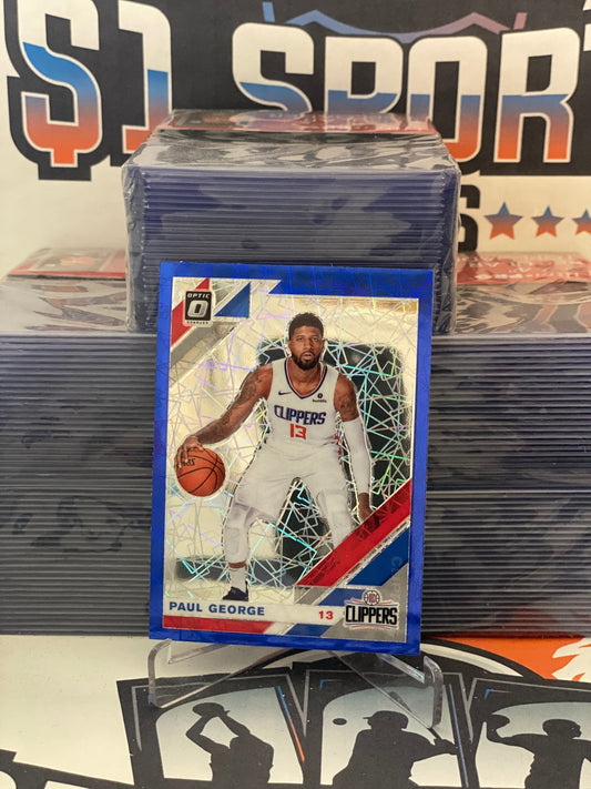 2019 Donruss Optic (Blue Velocity Prizm) Paul George #20