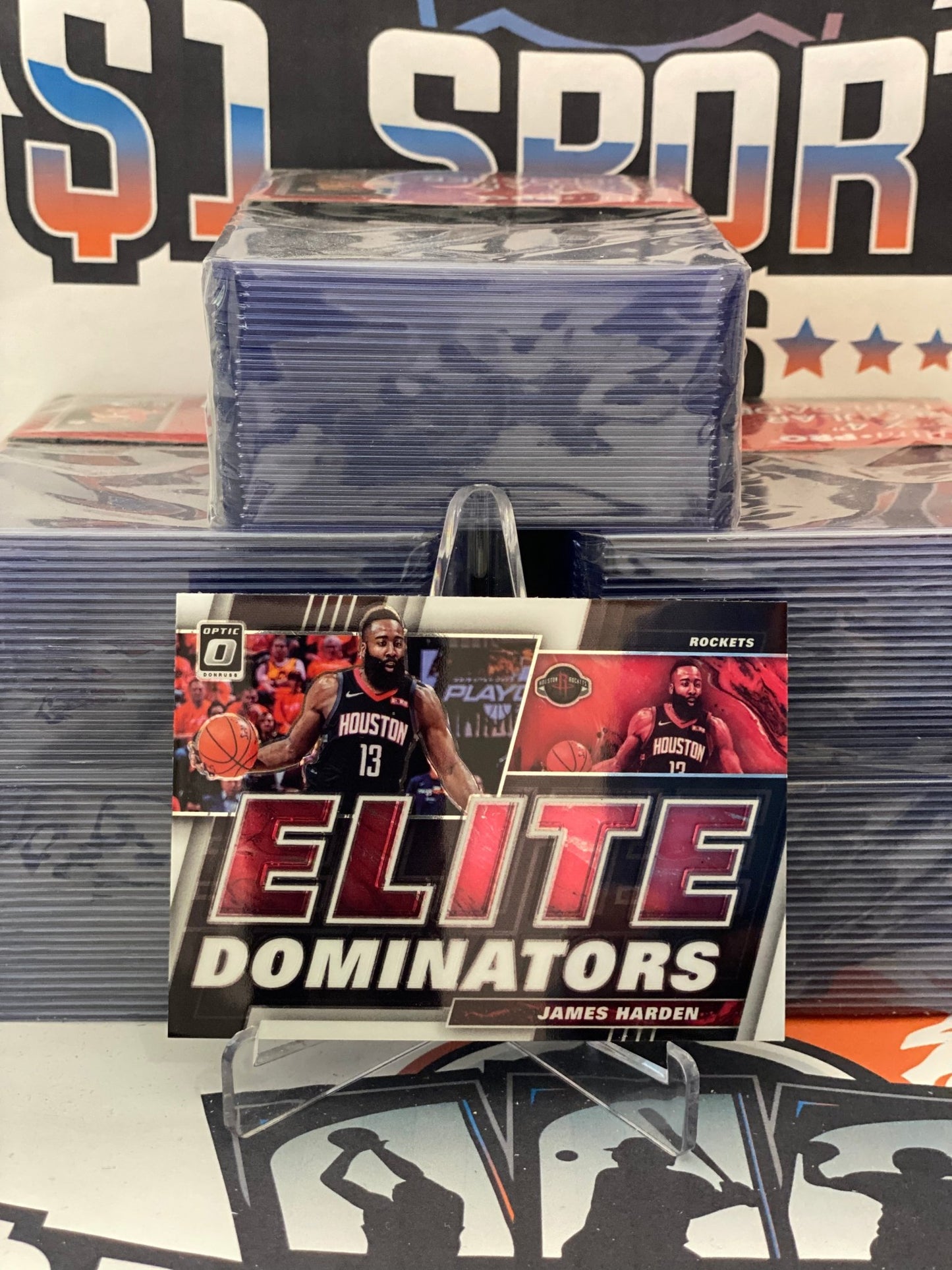 2019 Donruss Optic (Elite Dominators) James Harden #15