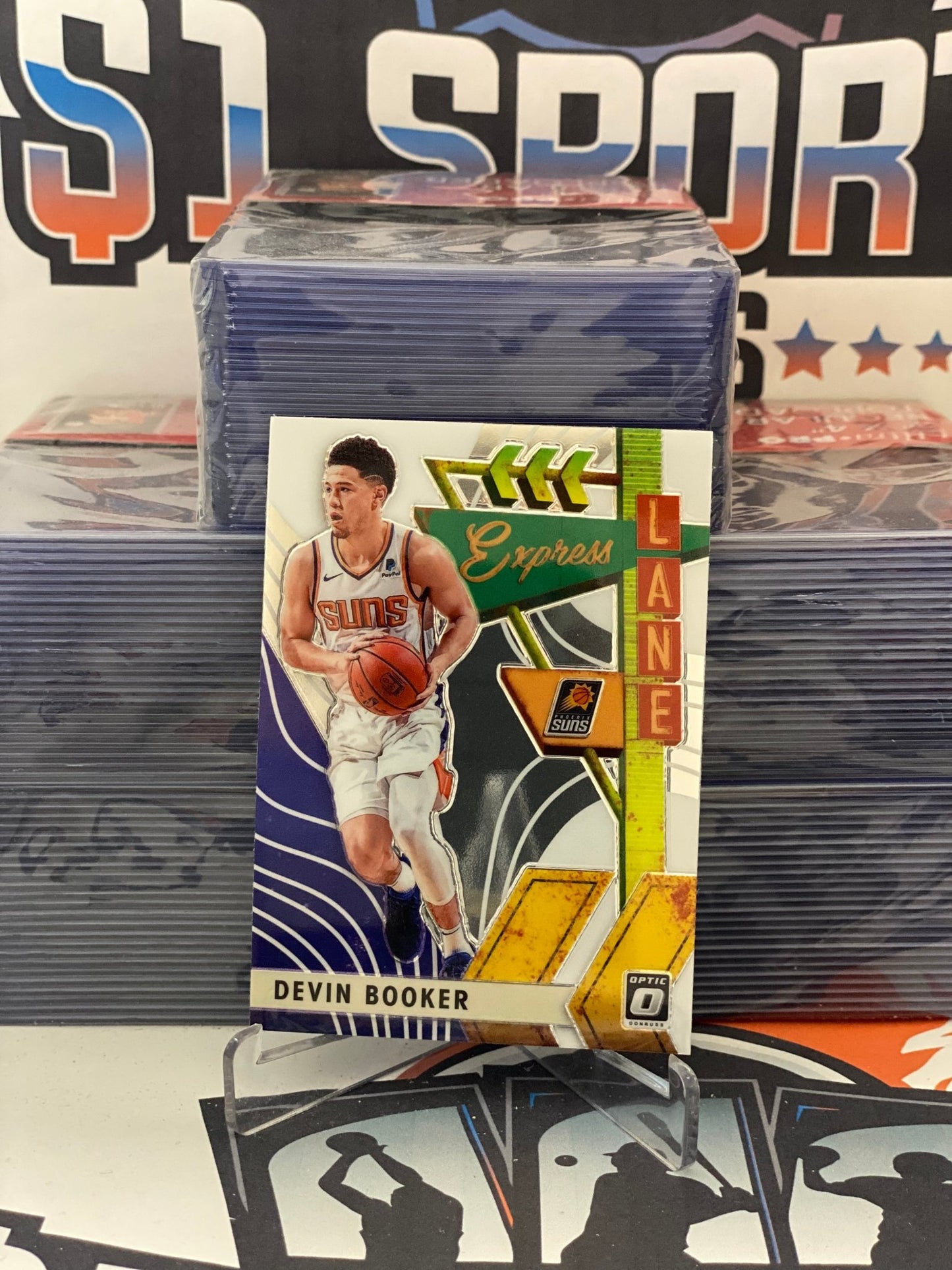 2019 Donruss Optic (Express Lane) Devin Booker #12