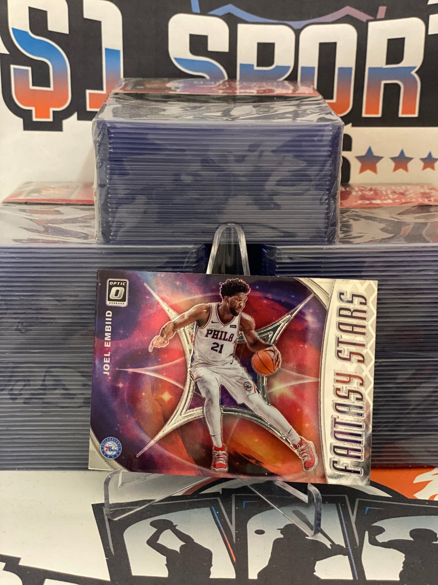 2019 Donruss Optic (Fantasy Stars) Joel Embiid #3