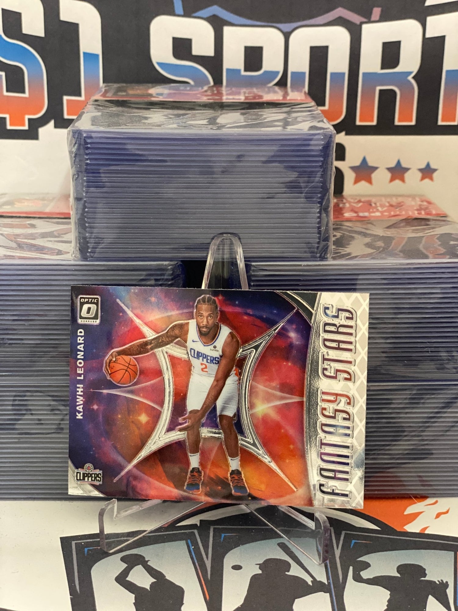 2019 Donruss Optic (Fantasy Stars) Kawhi Leonard #10