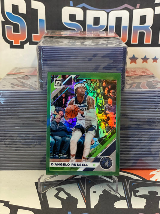 2019 Donruss Optic (Green Prizm, Traded) D'Angelo Russell #512