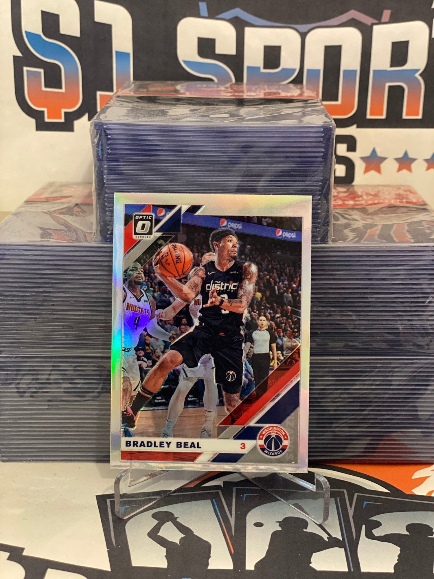 2019 Donruss Optic (Holo Prizm) Bradley Beal #109