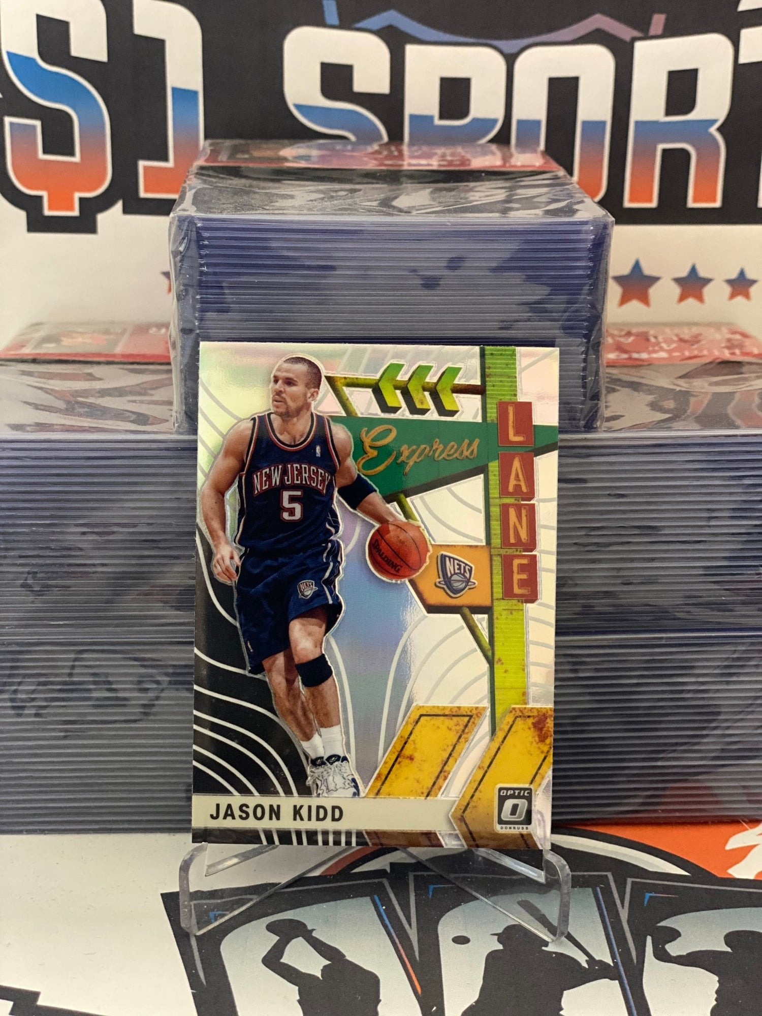 2019 Donruss Optic (Holo Prizm, Express Lane) Jason Kidd #18