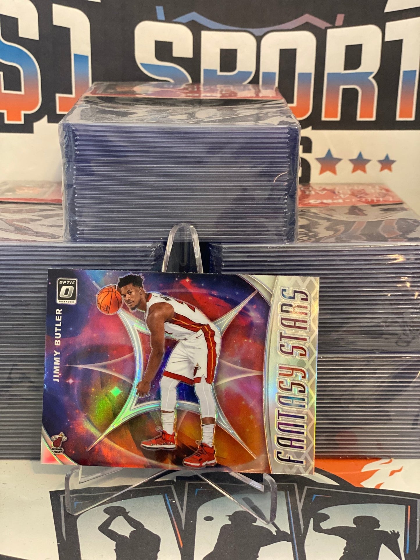 2019 Donruss Optic (Holo Prizm, Fantasy Stars) Jimmy Butler #12