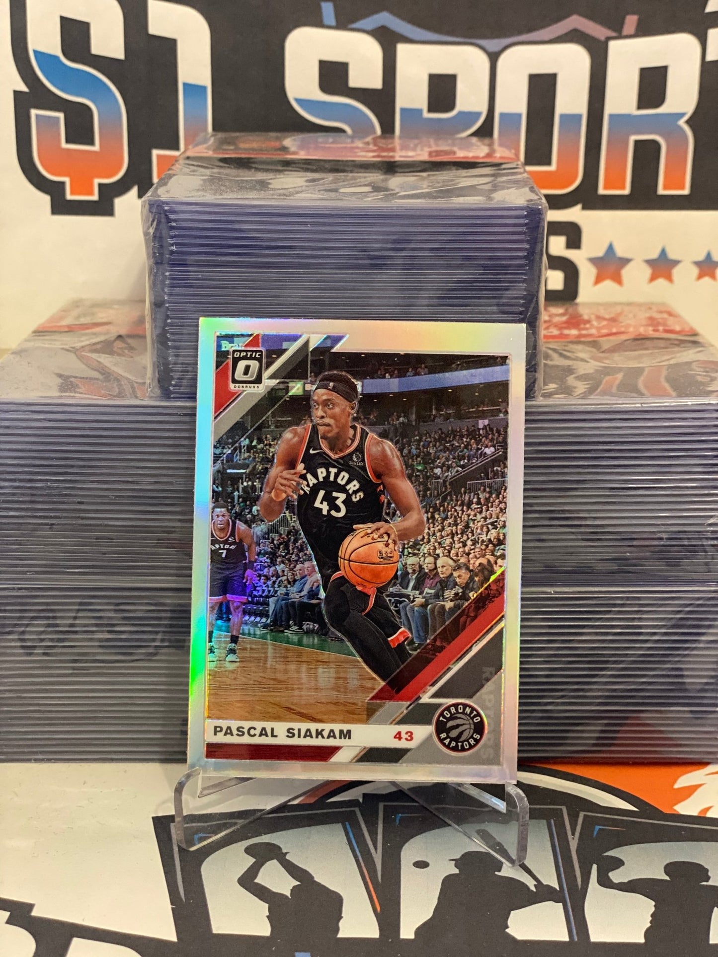 2019 Donruss Optic (Holo Prizm) Pascal Siakam #19