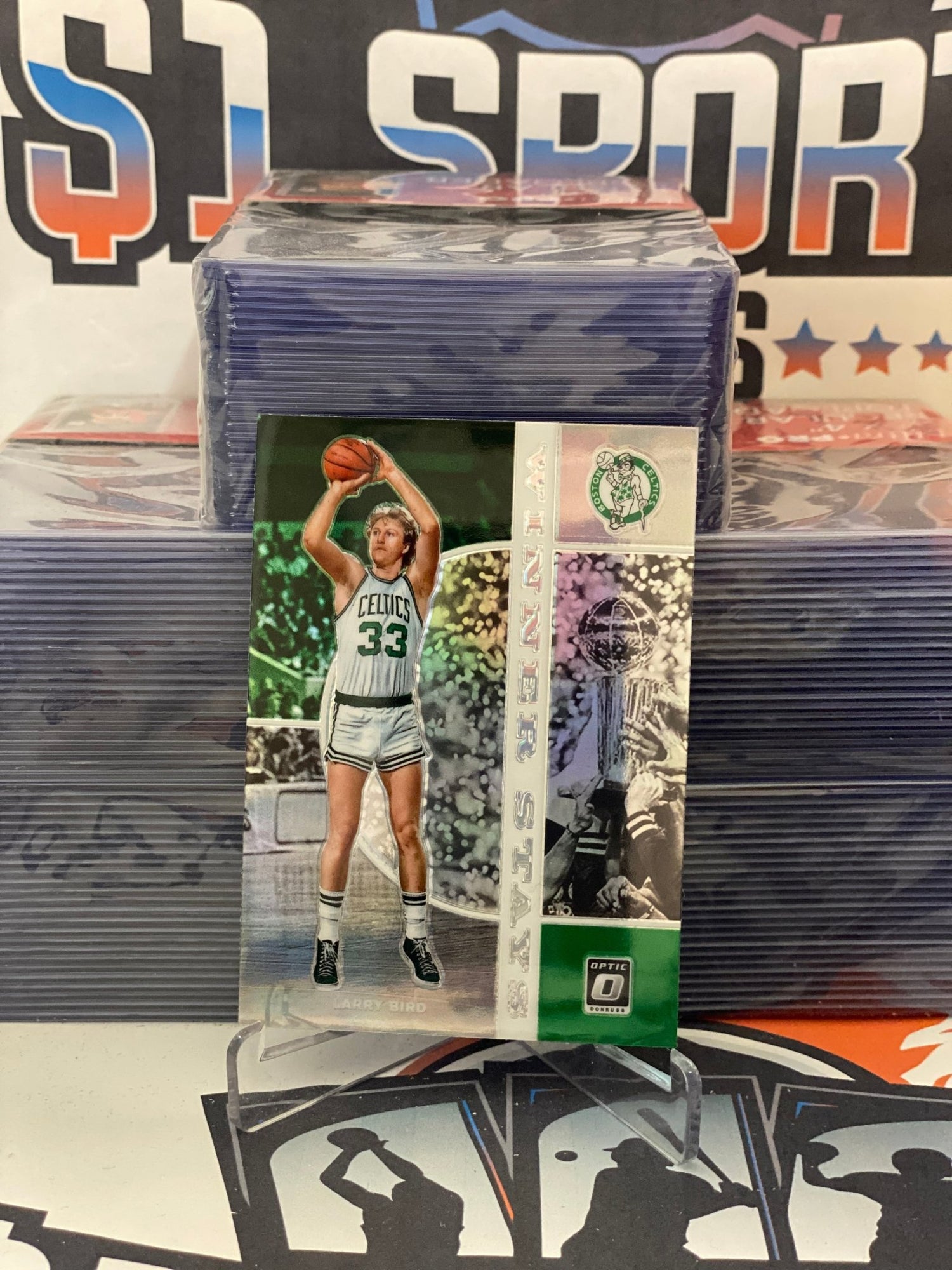 2019 Donruss Optic (Holo Prizm, Winner Stays) Larry Bird #11