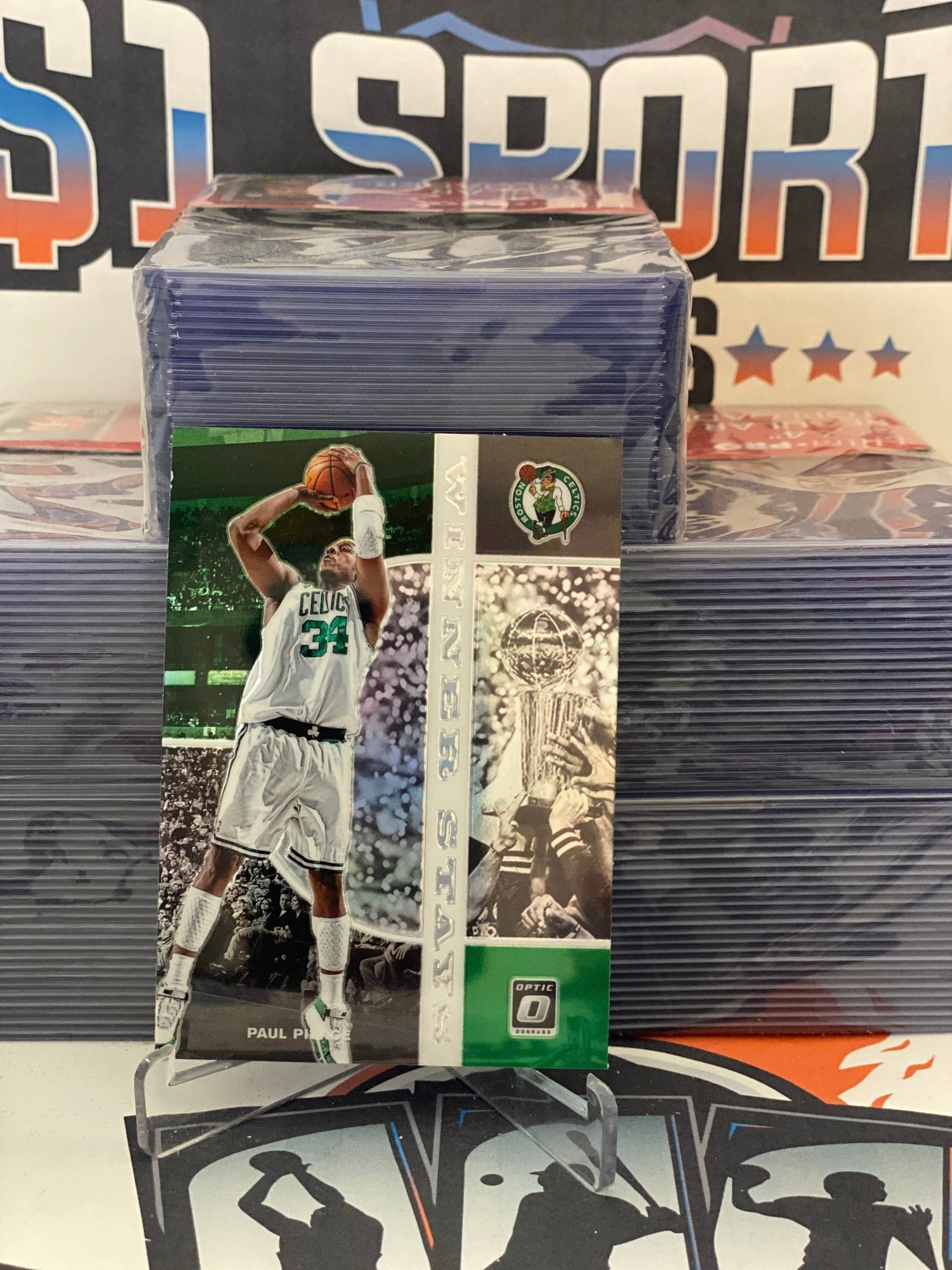 2019 Donruss Optic (Holo Prizm, Winner Stays) Paul Pierce #4