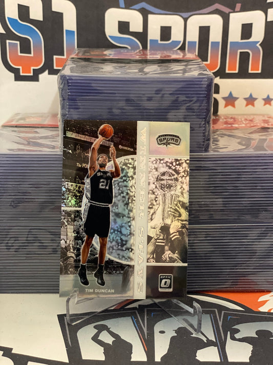 2019 Donruss Optic (Holo Prizm, Winner Stays) Tim Duncan #7