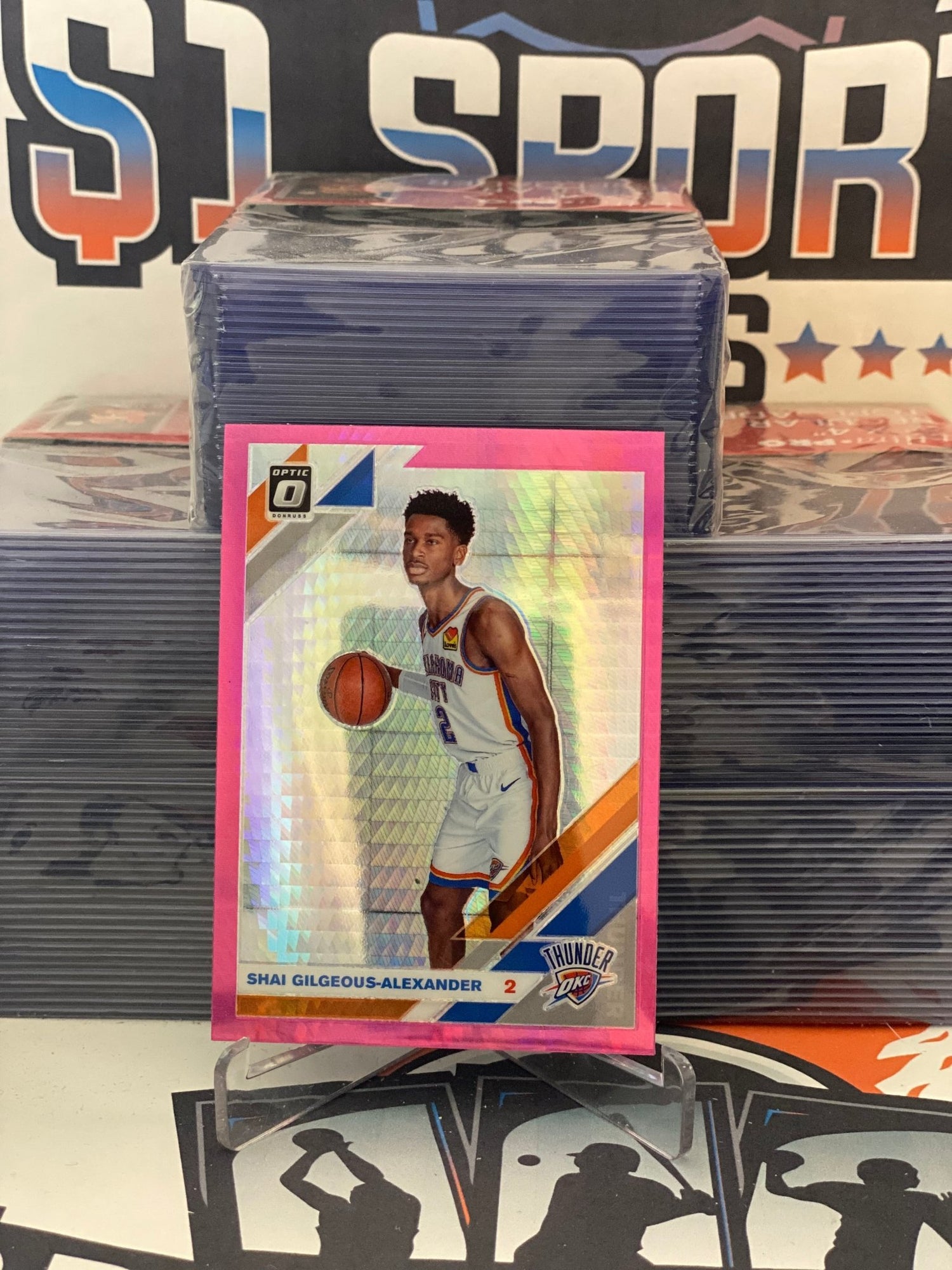 2019 Donruss Optic (Hyper Pink Prizm) Shai Gilgeous-Alexander #113