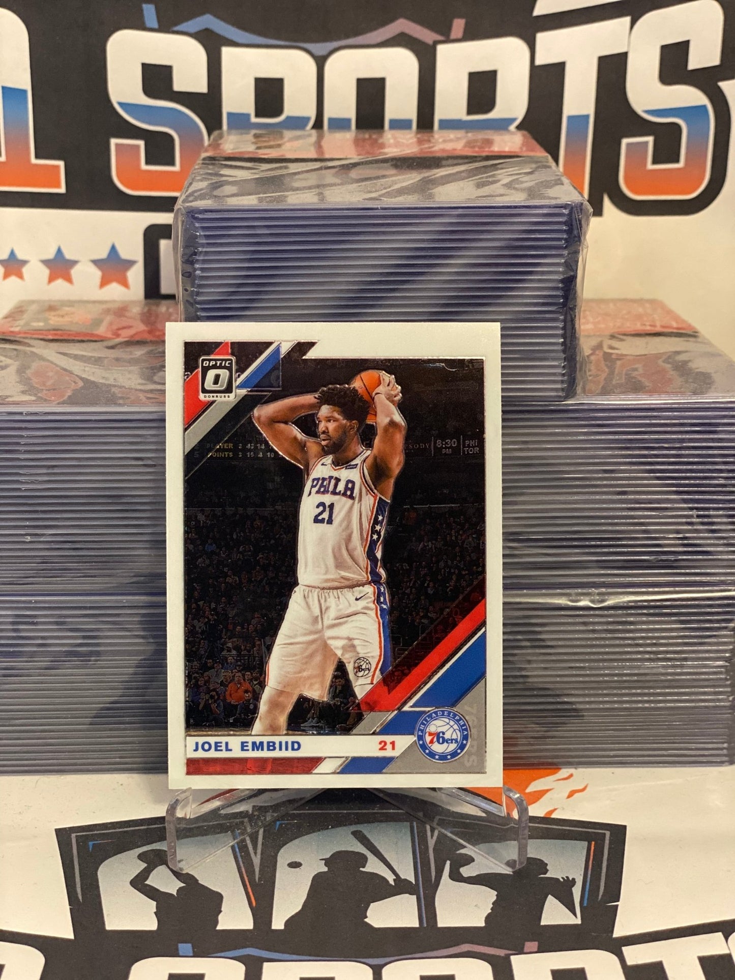 2019 Donruss Optic Joel Embiid #95